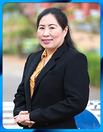 เลขานุการคณะเทคนิคการแพทย์ นางสาวศิริพร ยาสมุทร