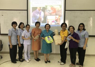 โครงการอบรมเชิงปฏิบัติการ การช่วยฟื้นคืนชีพขั้นพื้นฐาน(Basic CPR) 